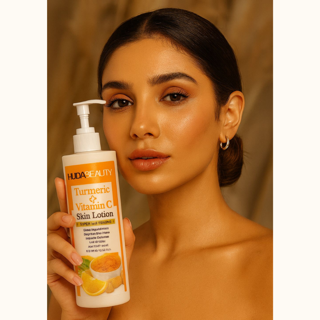Huda Beauty Turmeric & Vitamin C Body Lotion