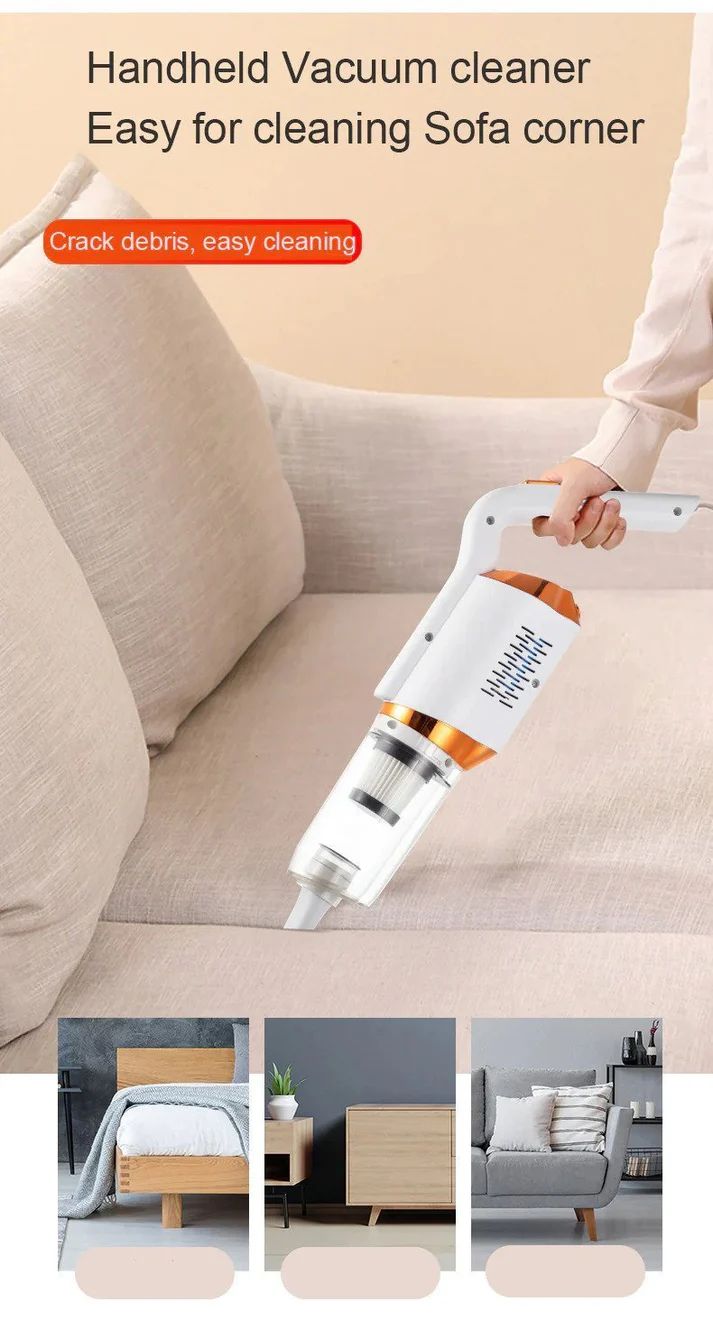3-in-1 Wireless Vacuum Cleaner ā LED Light & Cordless 120W