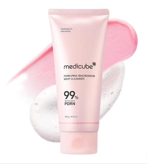 Medicube - PDRN Pink Niacinamide Whip Cleanser