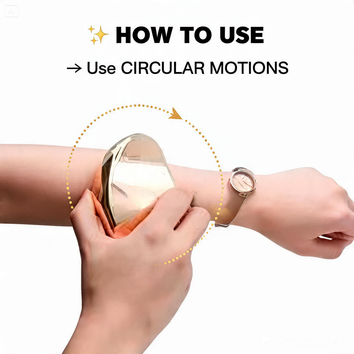 Crystal Hair Eraser - Painless Reusable Hair Removal