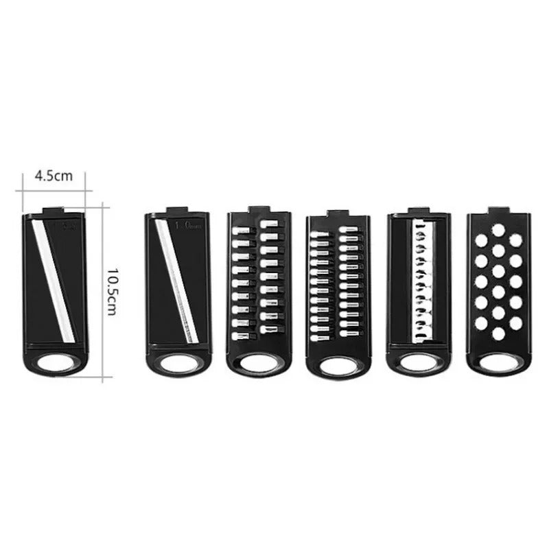 Mandoline Vegetable Slicer & Cutter with 5 Blades + Safety Guard