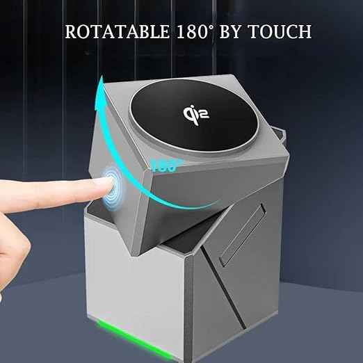 3-in-1 Magnetic Pop-up Wireless Charger – MagSafe Compatible Stand