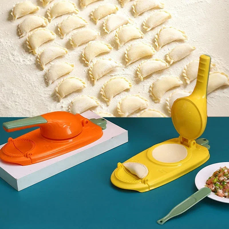 2-in-1 Dumpling Maker – Press & Fold, Perfect Dumplings Every Time