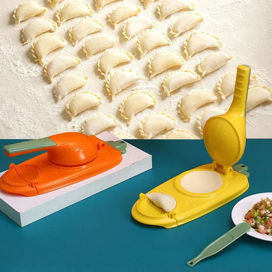 2-in-1 Dumpling Maker – Press & Fold, Perfect Dumplings Every Time