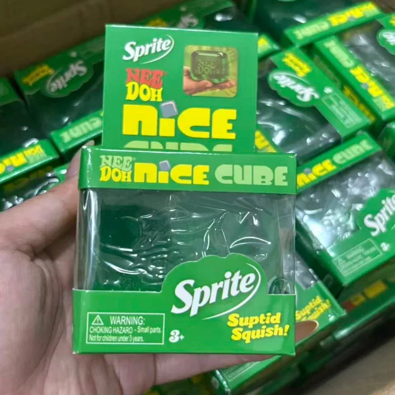 Nee Doh Nice Cube & Dream Drop Squishy Stress Toy | Soda Edition | ني دو لعبة ضغط