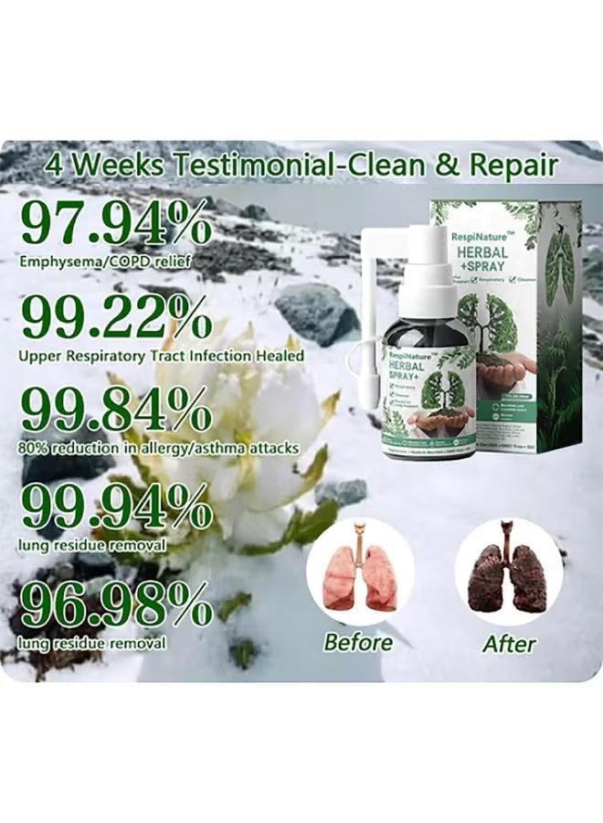 Herbal Lung Cleanse Mist – Natural Respiratory Support Spray