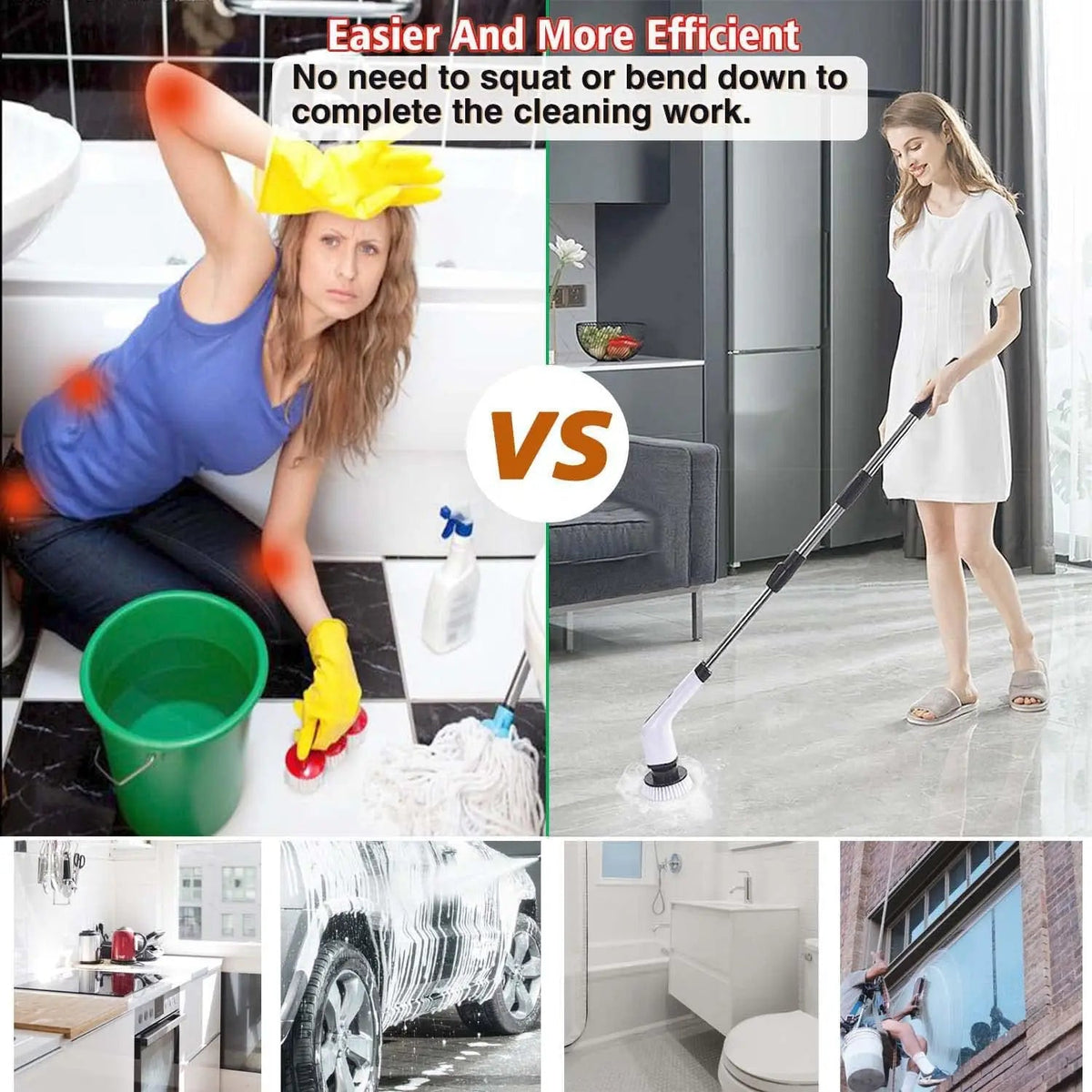 9 in 1 Electric Cleaning Brush