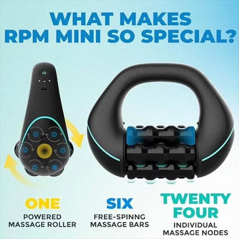 Powered Rolling Massager Stick