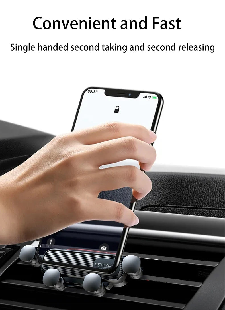 Nitu – Gravity Damping Bracket Car Phone Holder 360°