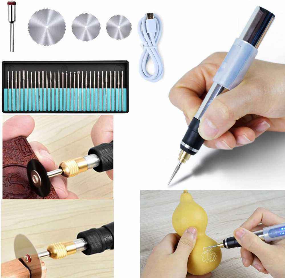 USB Rechargeable Electric Engraving Pen