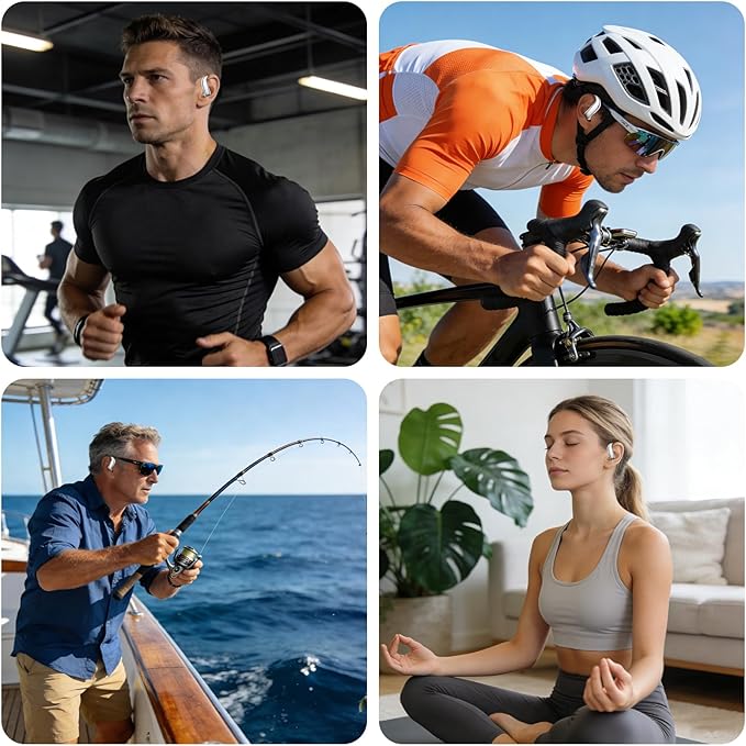 Galaxy Open Earbuds – Bluetooth 6.0 One-Step Pairing