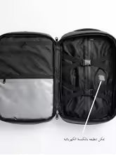 Traveling Bag Vacuum Compression With Air Pump Device 17-Inch Backpack, Waterproof Oxford Fabric