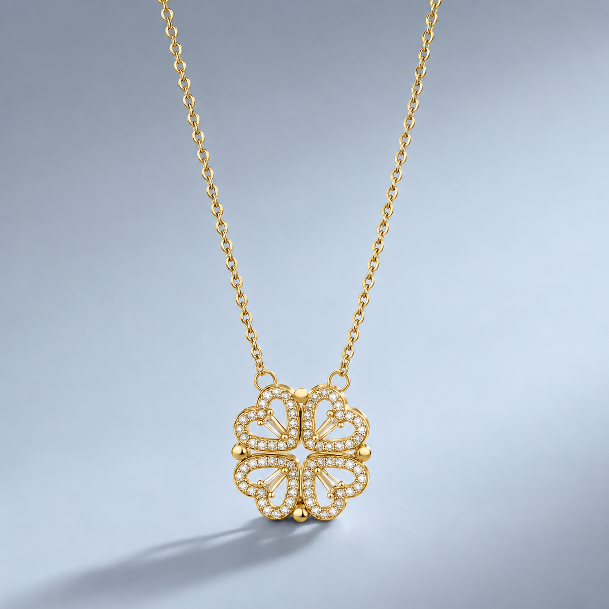 Four-Leaf Clover Necklace