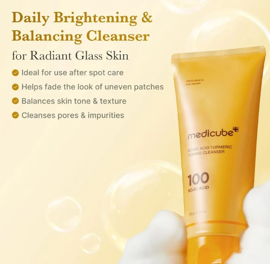 Medicube - Kojic Acid Turmeric Toning Cleanser