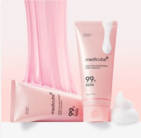 Medicube - PDRN Pink Niacinamide Whip Cleanser