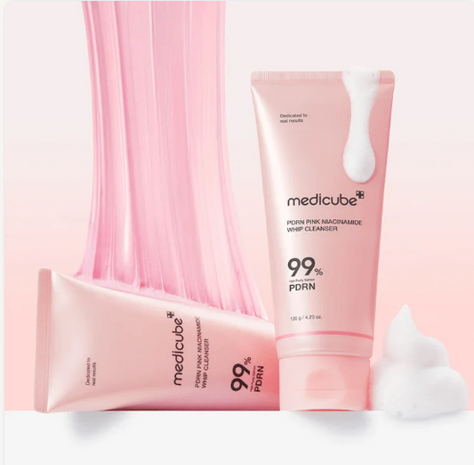 Medicube - PDRN Pink Niacinamide Whip Cleanser