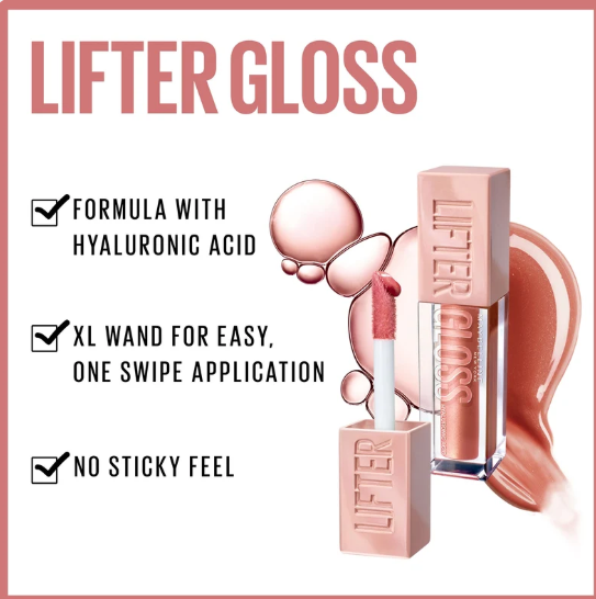 Maybelline - New York Lifter Gloss with Hyaluronic Acid