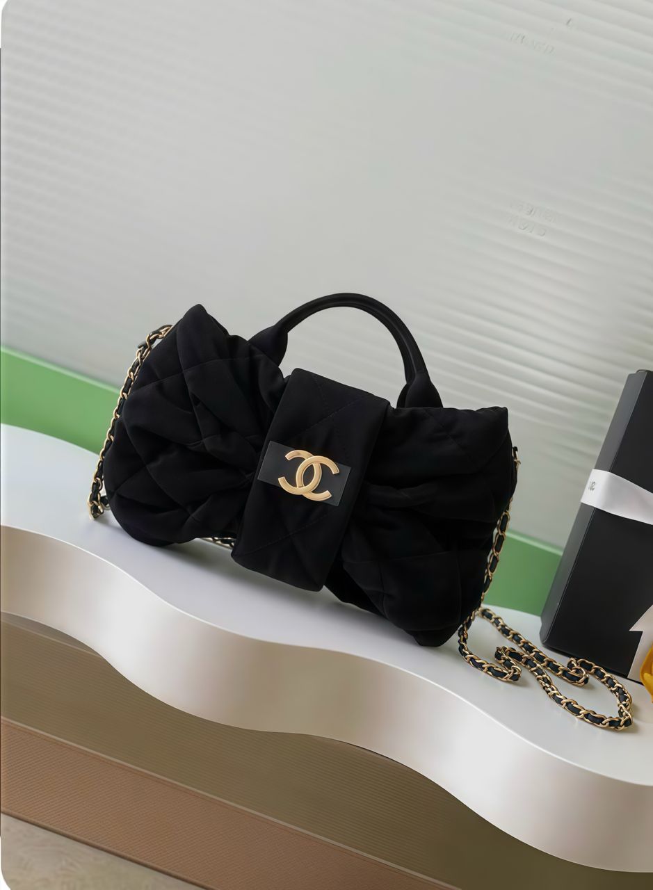 Chanel Quilted Handle Bag | Classic Structured Bag | 24×5×15cm