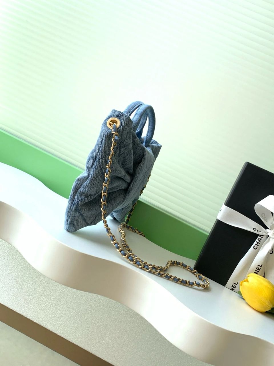 Chanel Quilted Handle Bag | Classic Structured Bag | 24×5×15cm
