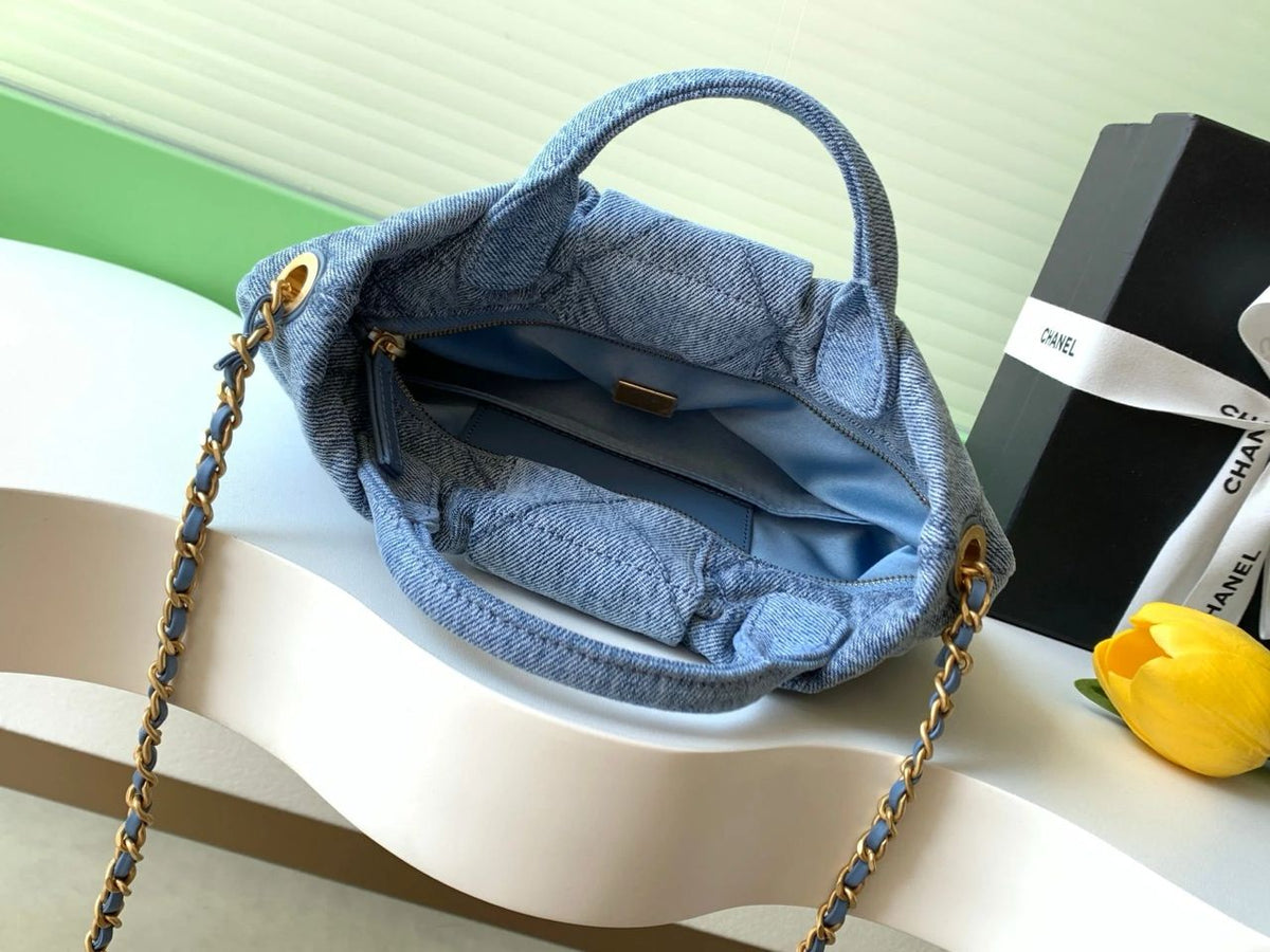 Chanel Quilted Handle Bag | Classic Structured Bag | 24×5×15cm