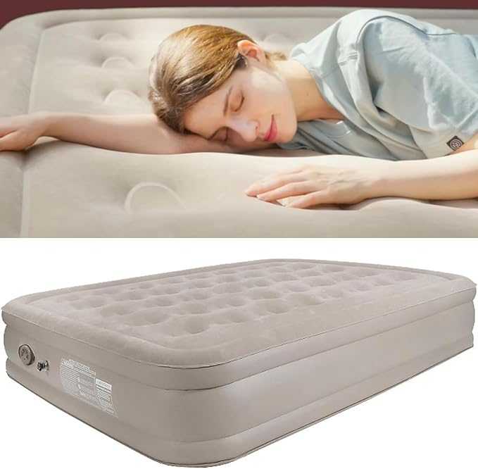Camping Air Mattress – Inflatable Portable Outdoor Sleeping Bed