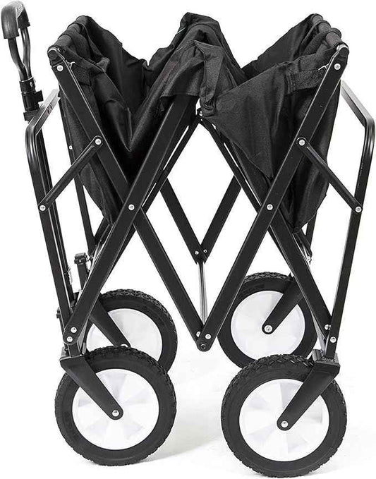 Collapsible Folding Outdoor Utility Wagon – Large Capacity, No Assembly