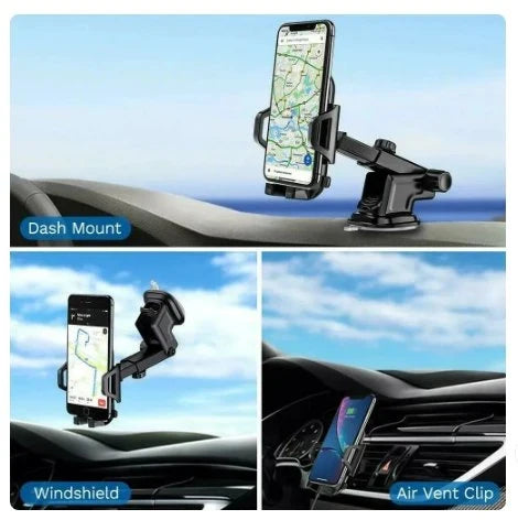 Dashboard Air Vent Gravity Car Phone Holder – Universal 4–6.5 inch
