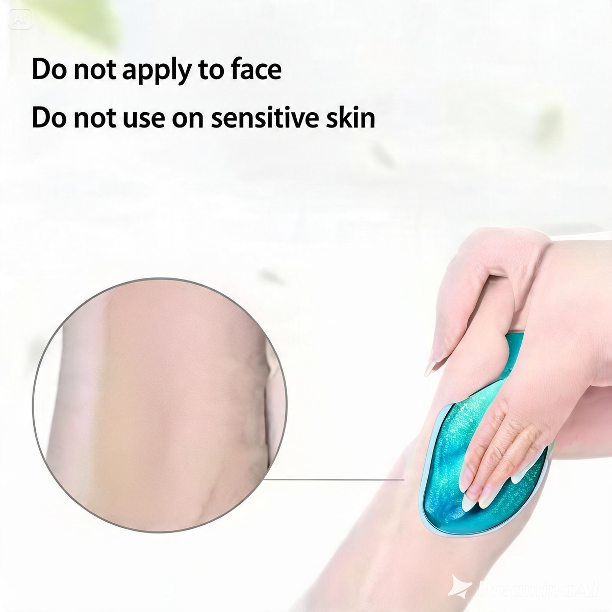 Crystal Hair Eraser - Painless Reusable Hair Removal