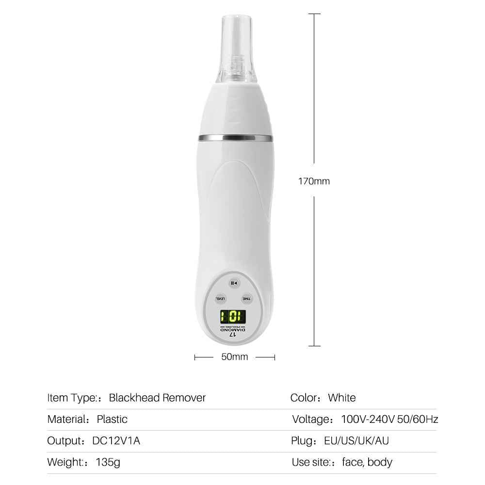 Electric Pore Suction &amp; Acne Removing Beauty Cleaner