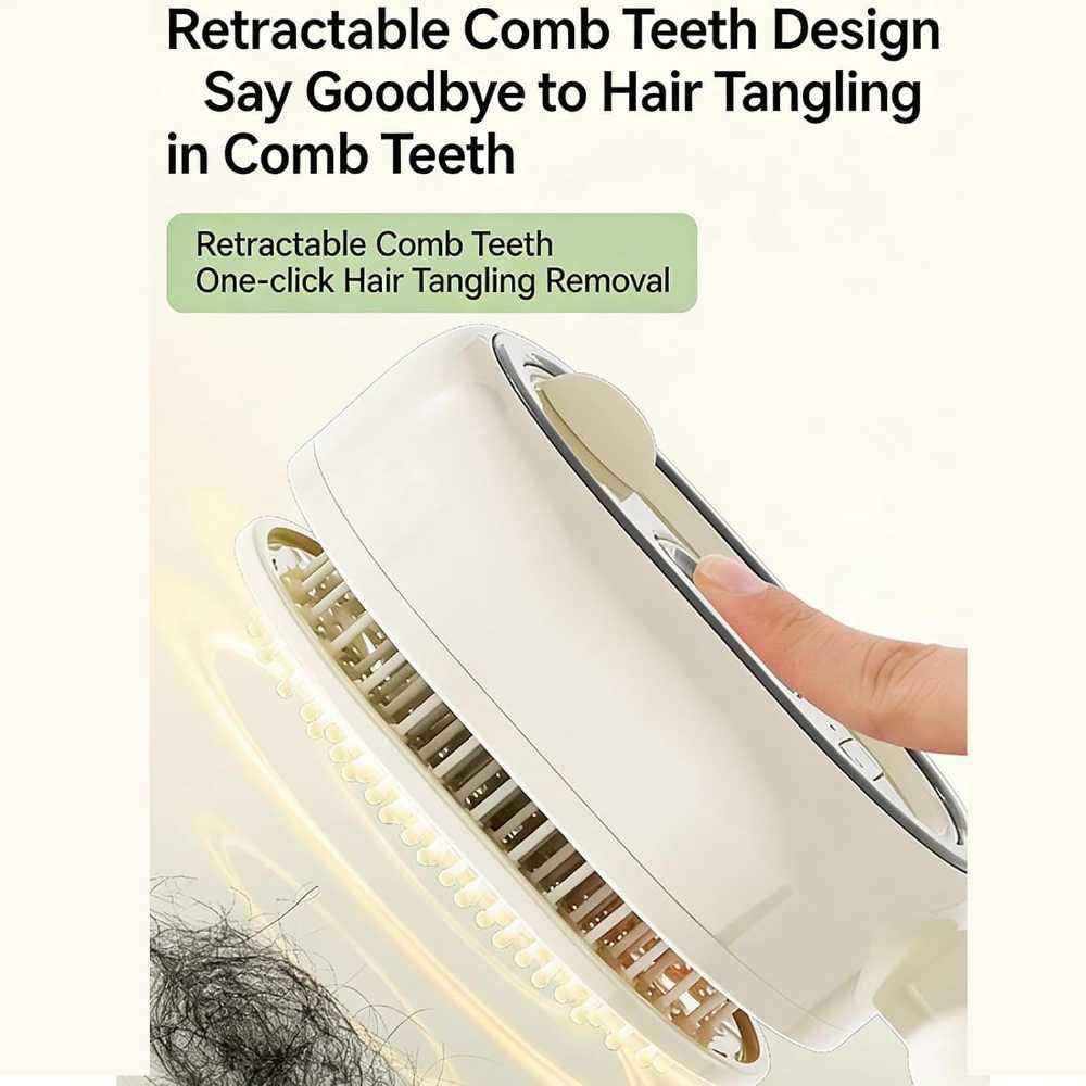 Rechargeable Steam Brush — Your Ultimate Detangling Solution for Smooth, Gorgeous Hair