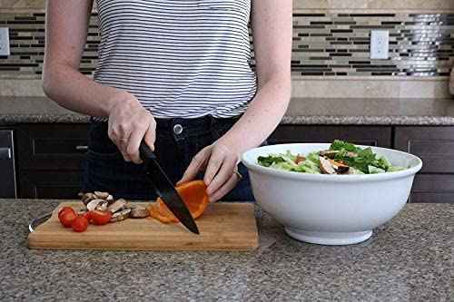Wood Chopping Board with Handle | Natural Bamboo Kitchen Cutting Board